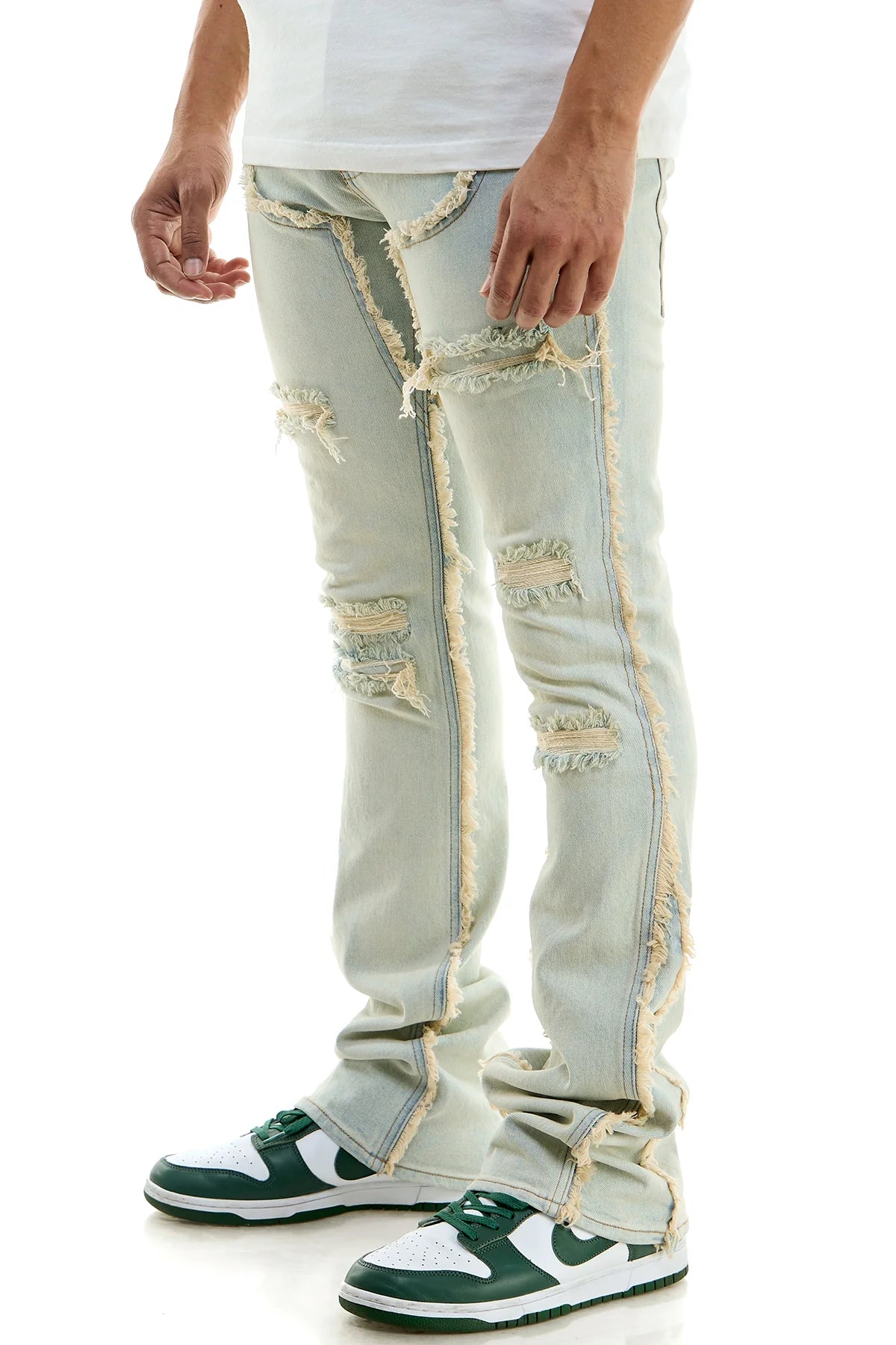 KDNK MANE FLARE JEANS
