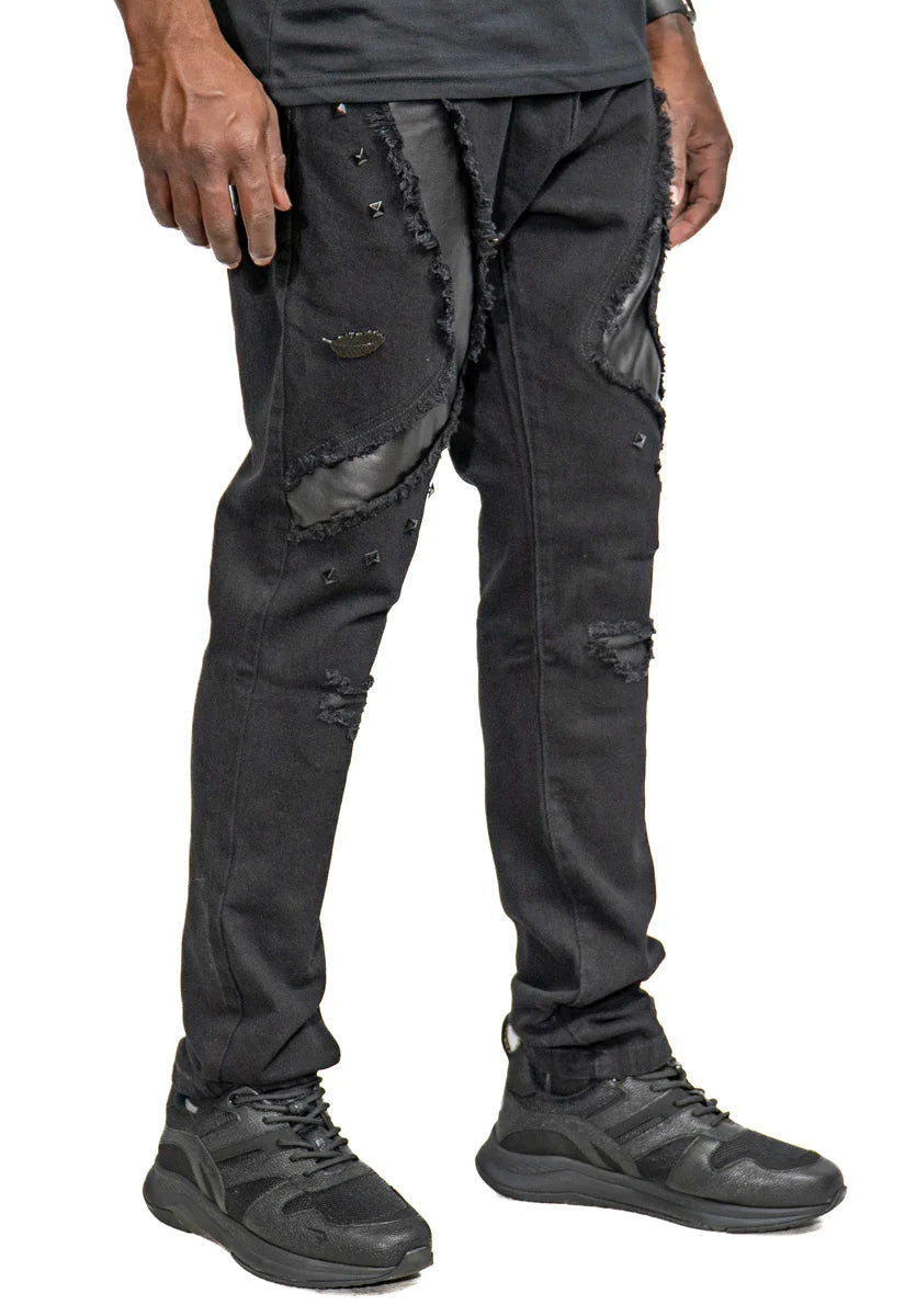 BLACK LEAF - FEAR NOTHING DENIM JEANS