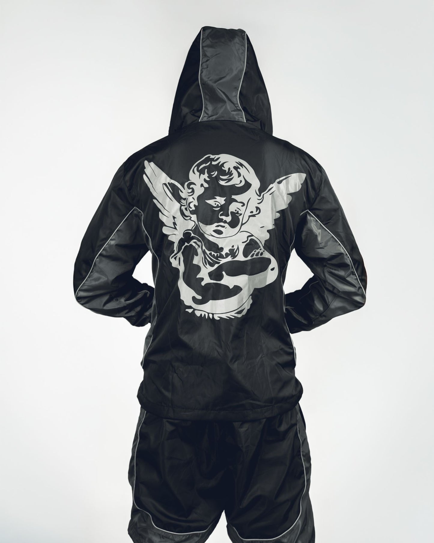 INTRSTLR Black/Gray Multi-Length Tracksuit