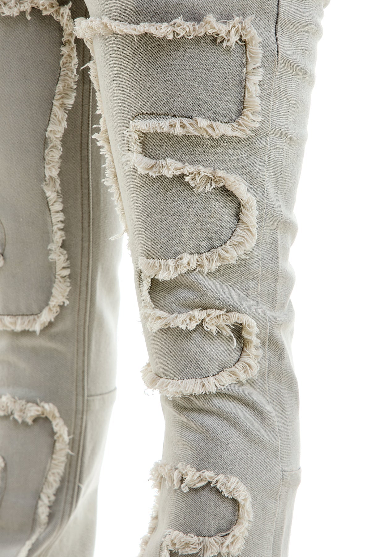 KDNK PUZZLE FLARE JEANS