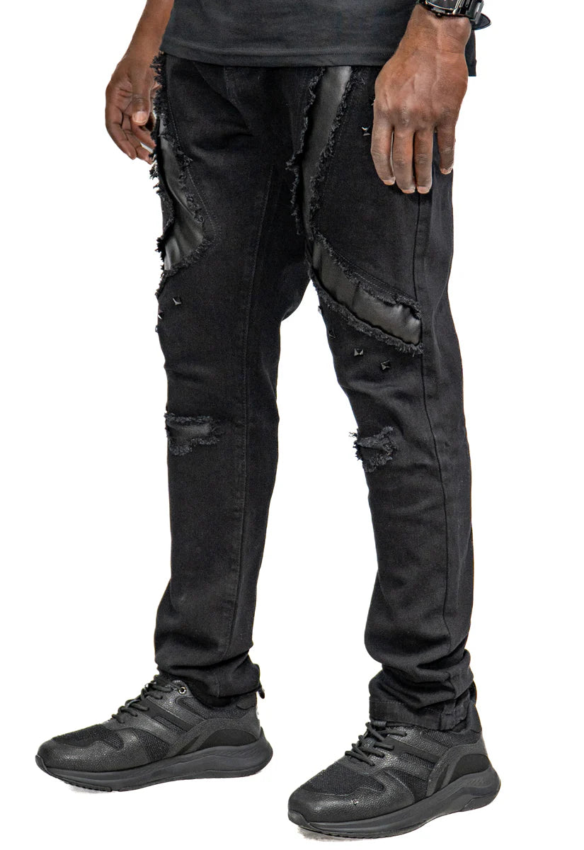 BLACK LEAF - FEAR NOTHING DENIM JEANS