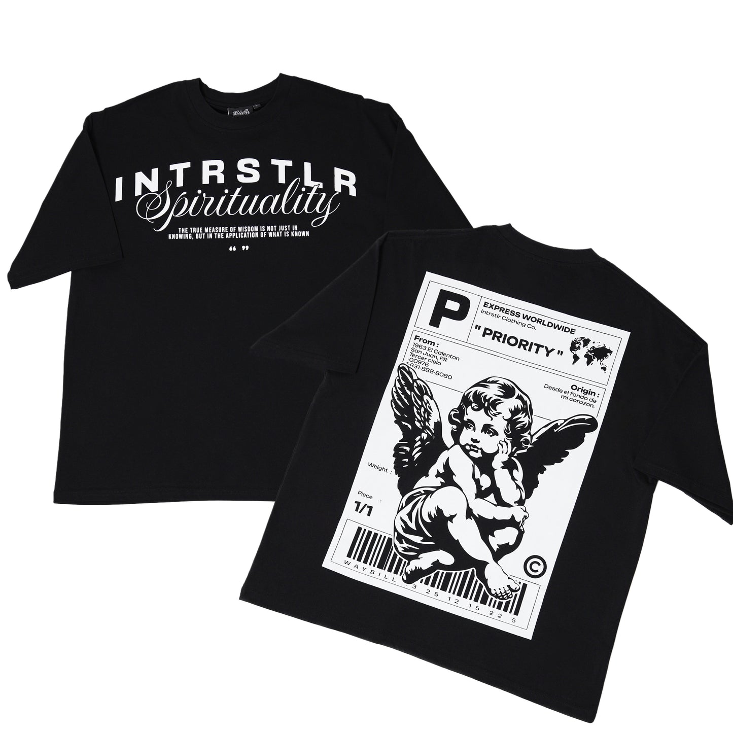 INTRSTLR “From the Bottom of My Heart ❤️” Oversized/Heavy Weight Shirt