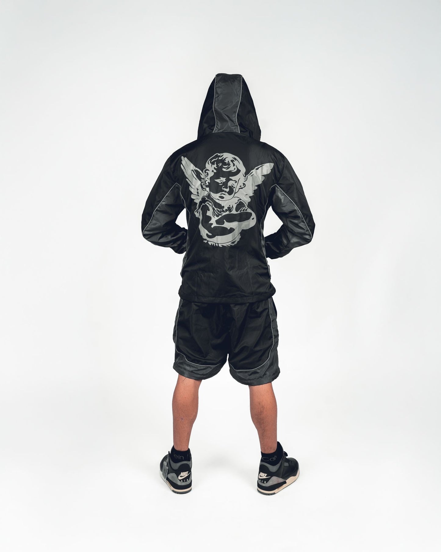 INTRSTLR Black/Gray Multi-Length Tracksuit