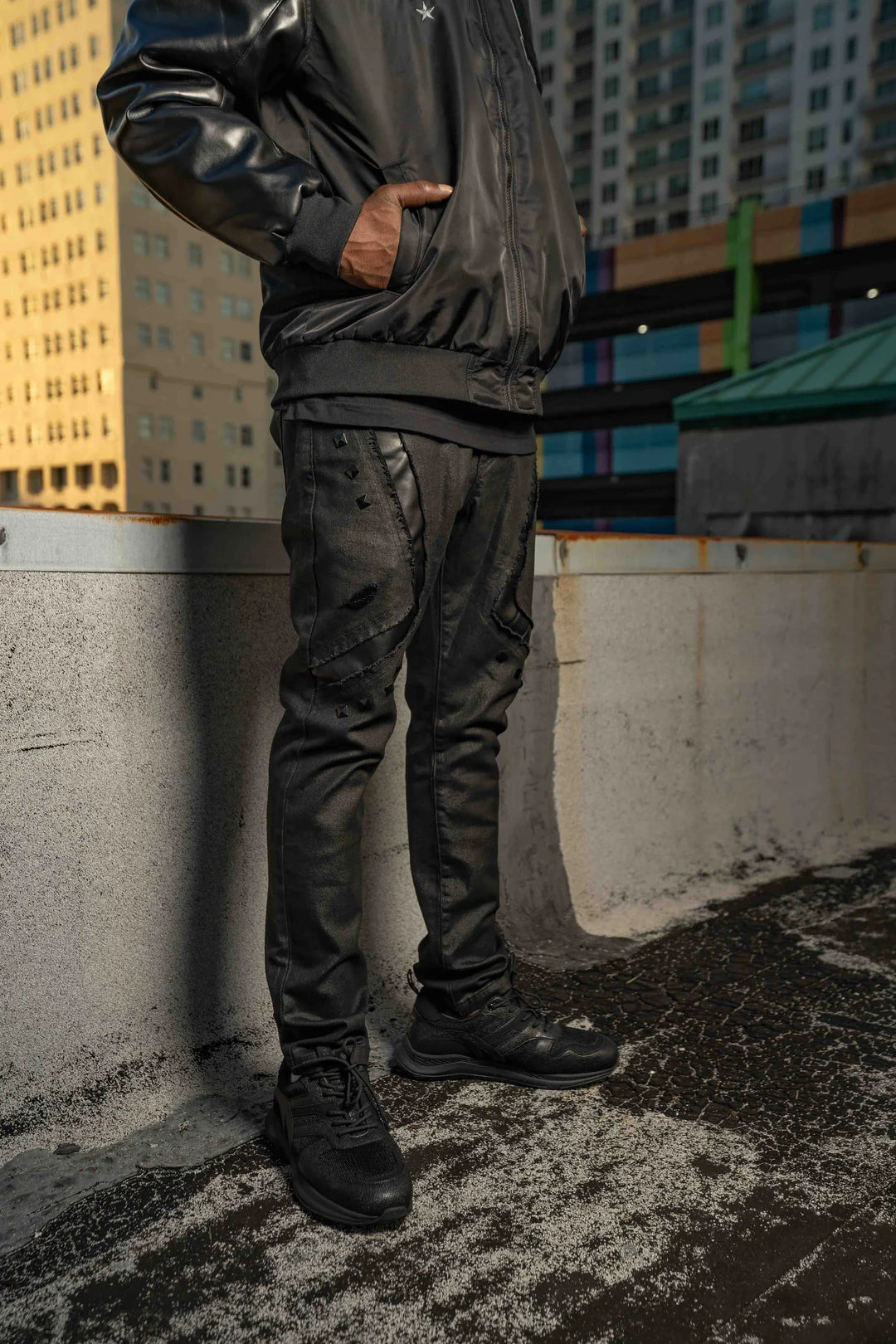 BLACK LEAF - FEAR NOTHING DENIM JEANS