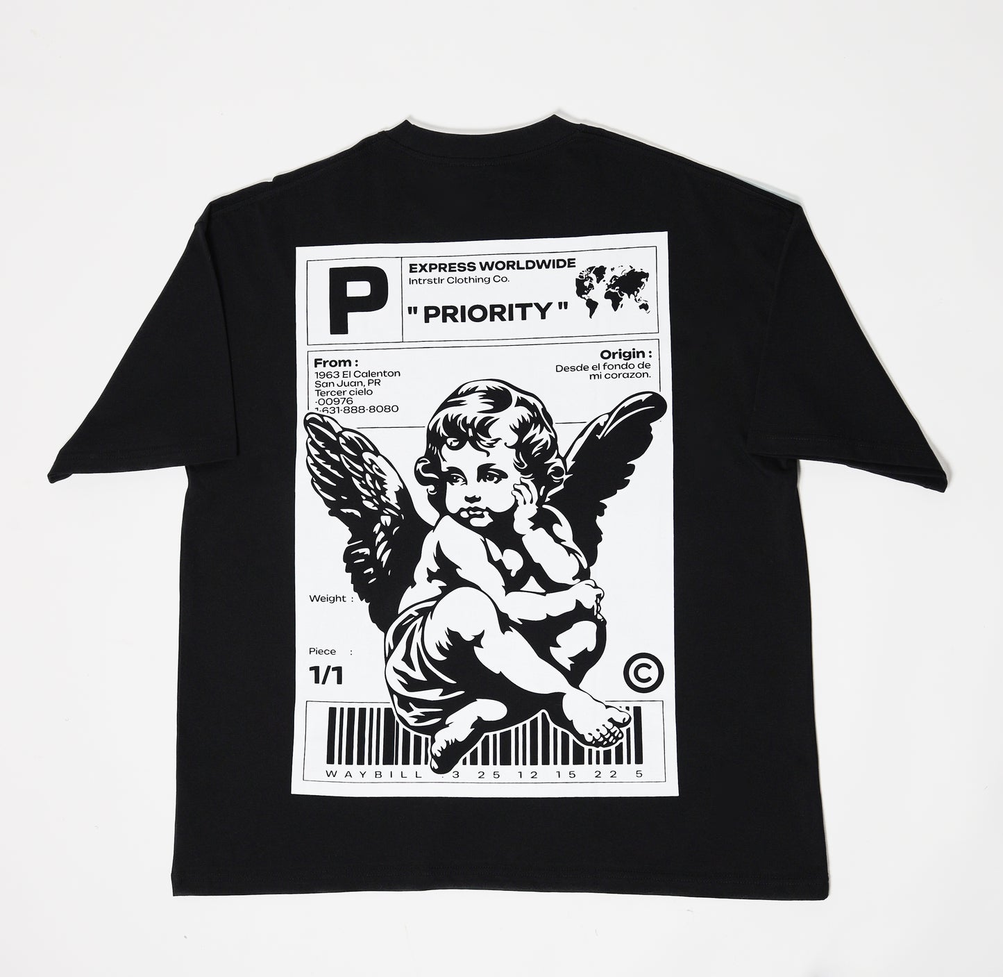 INTRSTLR “From the Bottom of My Heart ❤️” Oversized/Heavy Weight Shirt