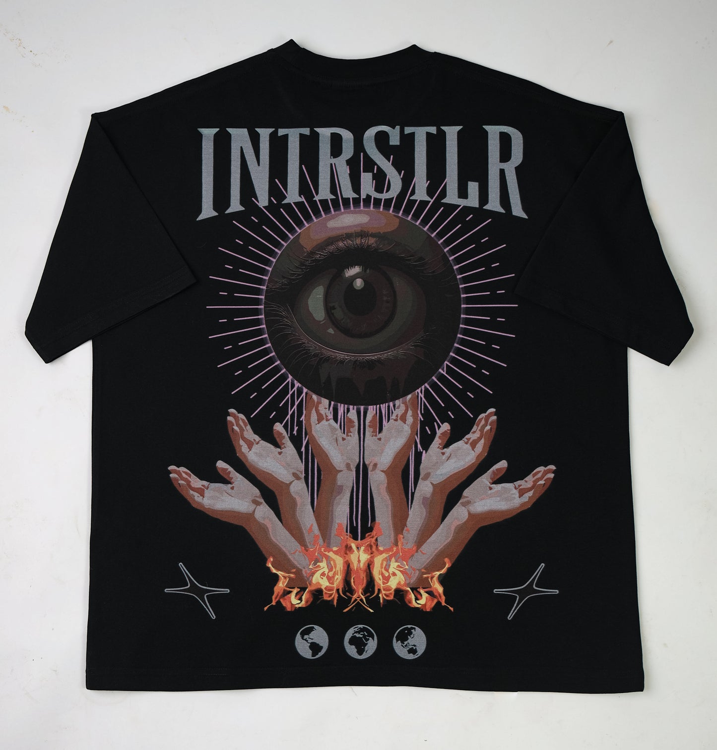 INTRSTLR Clothing Co. “Celestial Vision👁️” Oversized/Heavy Weight Shirt