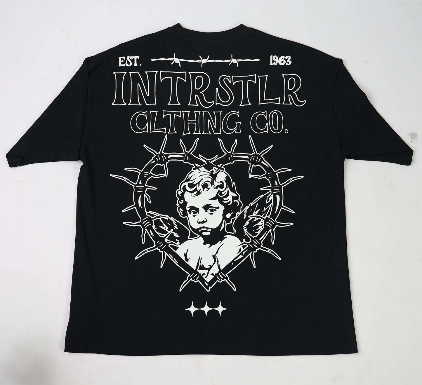 INTRSTLR Clothing Co. “Angel's Watch 👼🏼” Oversized/Heavy Weight Shirt