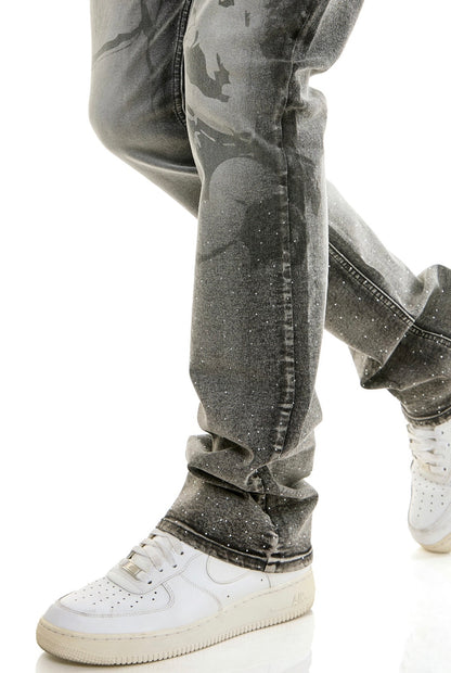 KDNK ASH ANGEL RHINESTONE JEANS