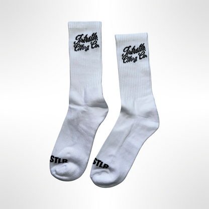 INTRSTLR Clothing Co. - V2 Signature Socks (1 pair) 🤍🖤