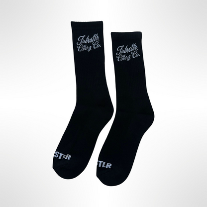INTRSTLR Clothing Co. - V2 Signature Socks (1 pair) 🤍🖤