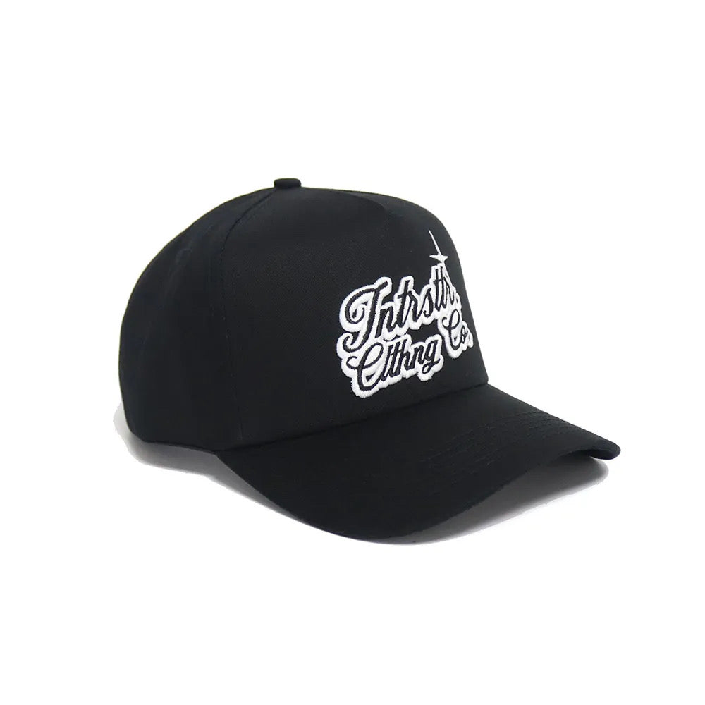 INTRSTLR Clothing Co. Black Cap 1st Season