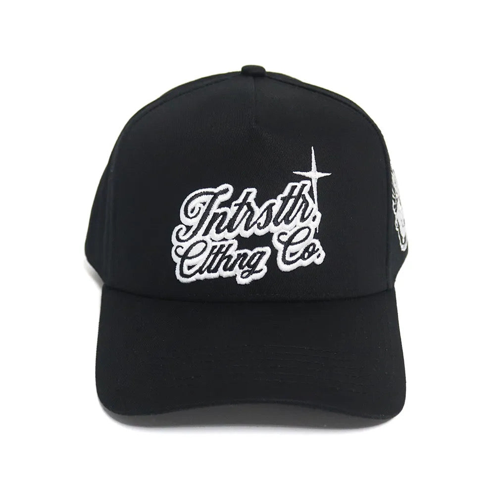 INTRSTLR Clothing Co. Black Cap 1st Season