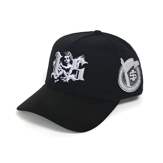 INTRSTLR “For the Love of Art” Cap – Black & Silver. ⛓️🖌️