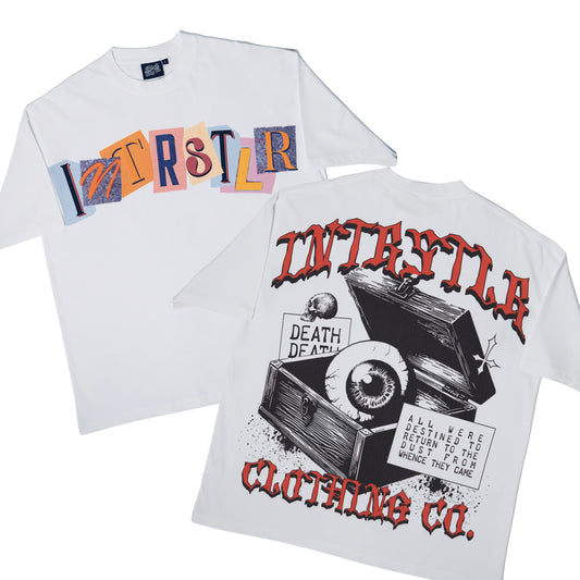 INTRSTLR “Return to the Dust👁️” Oversized/Heavy Weight Shirt
