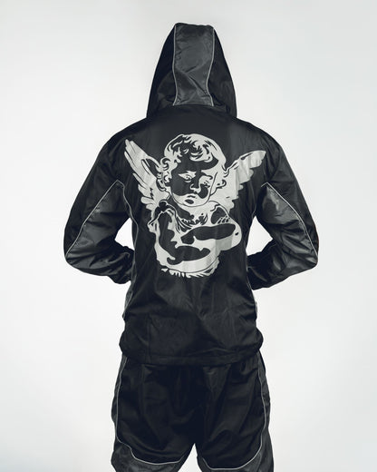INTRSTLR Black/Gray Multi-Length Tracksuit