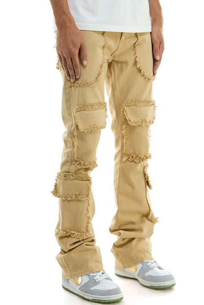 KDNK TETRA CARGO FLARE PANTS