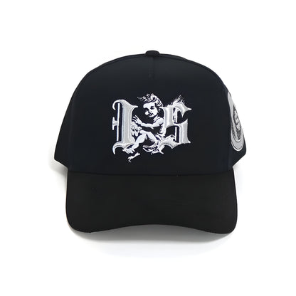 INTRSTLR “For the Love of Art” Cap – Black & Silver. ⛓️🖌️