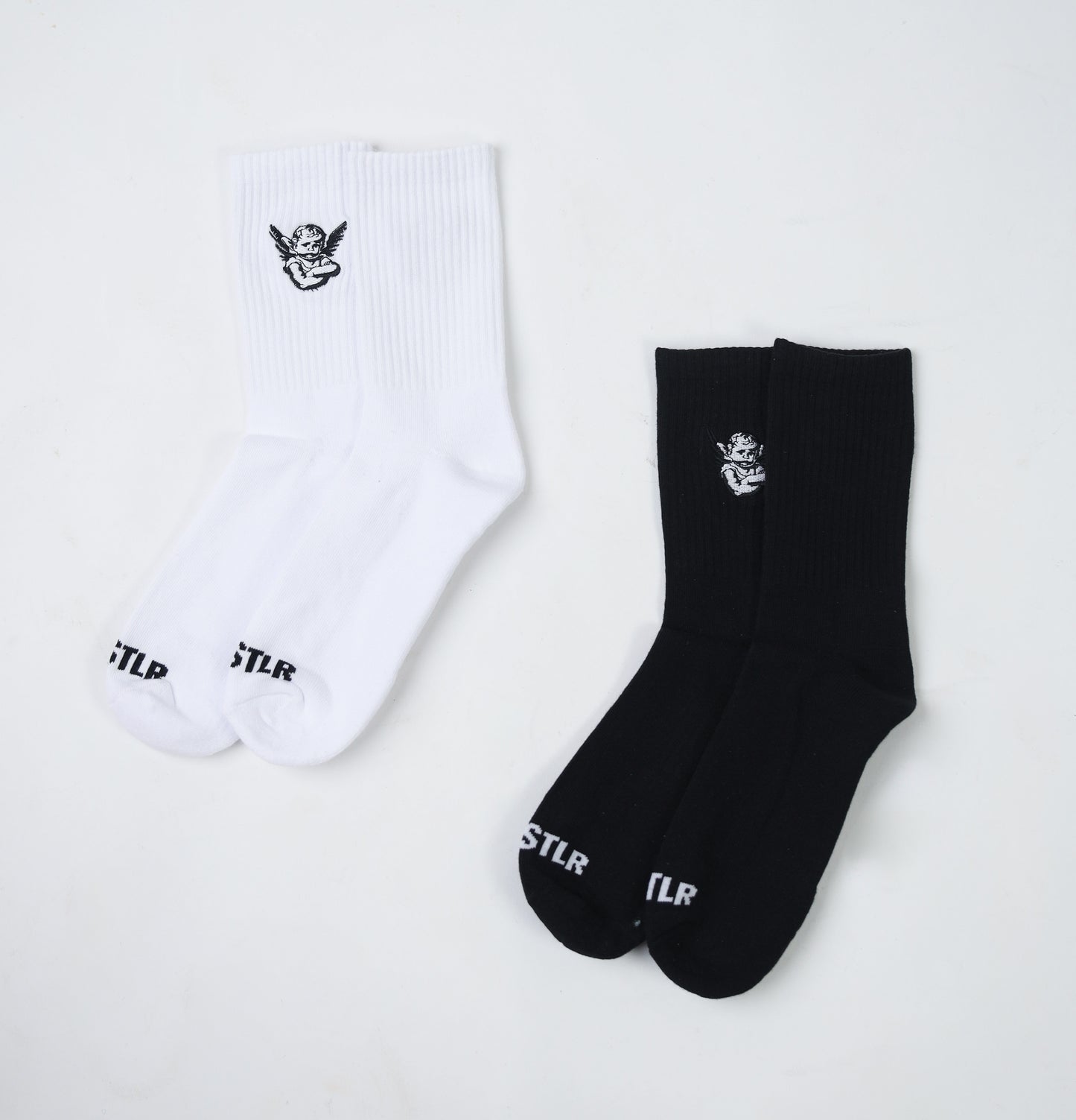 INTRSTLR Clothing Co. - Socks (1 pair) 🤍🖤