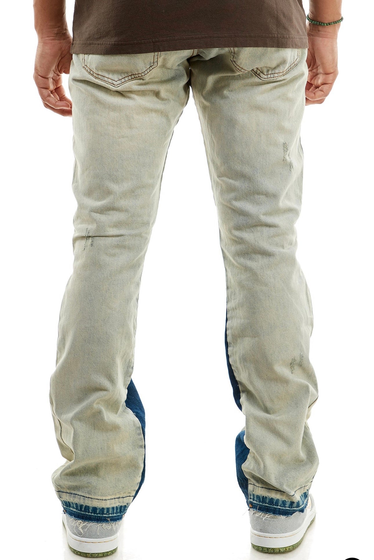 KDNK RIP & REPAIR FLARE JEANS