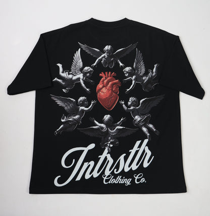 INTRSTLR Clothing Co. “Sacred Heart 🫀” Oversized/Heavy Weight Shirt